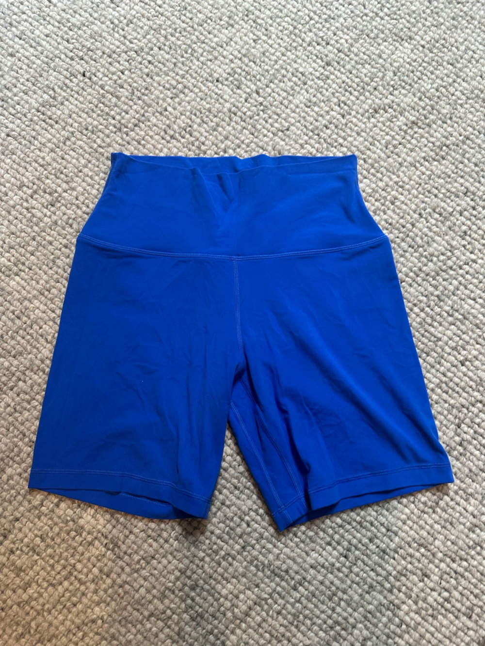 Aritzia High-Waist Women’s Athletic Bike Shorts in Royal Blue